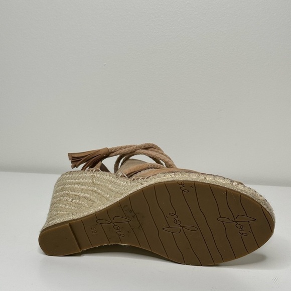 Joie Espadrille Wedges - Suede - Neutral - Picture 4 of 6